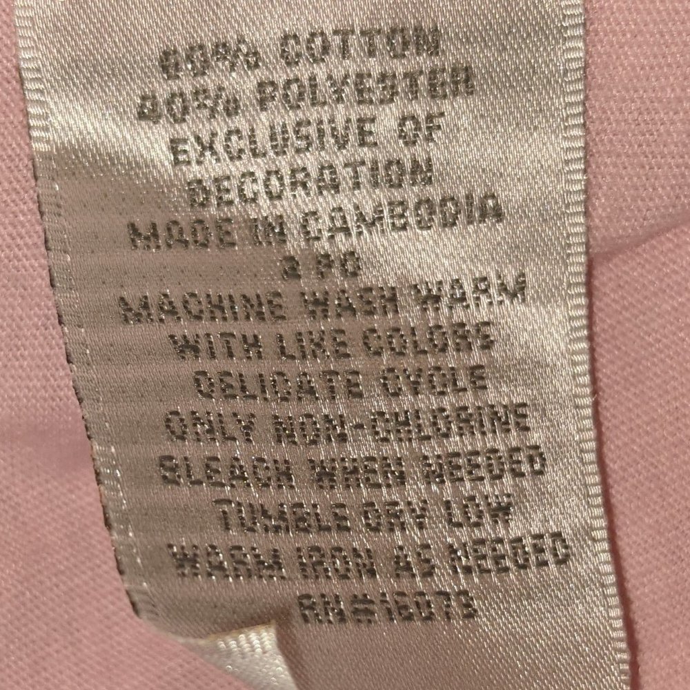 Cypress Pink Cotton Robe - Size L - Picture 15 of 15